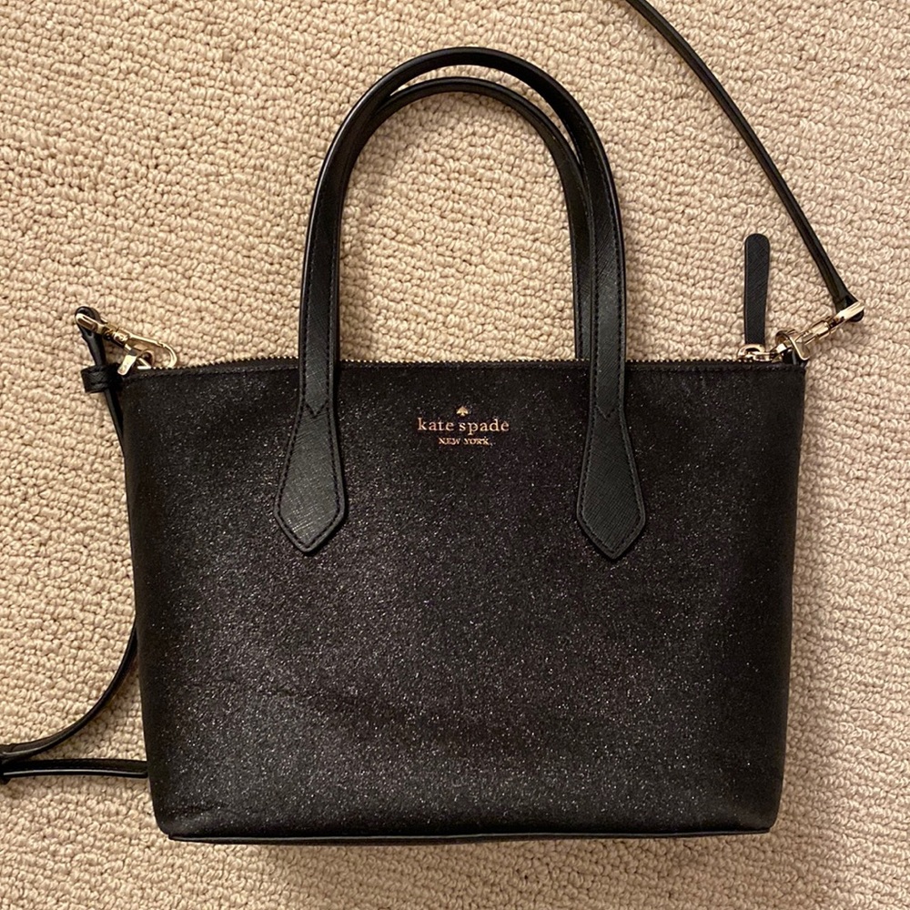 Sparkly, black Michael Kors bag